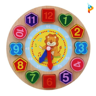 L'horloge Montessori Puzzle 3D Educatif