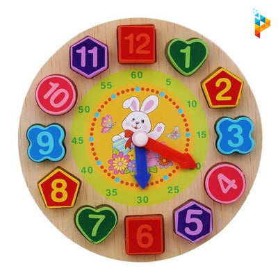 L'horloge Montessori Puzzle 3D Educatif