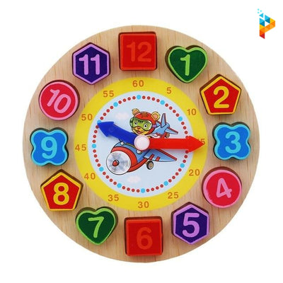 L'horloge Montessori Puzzle 3D Educatif