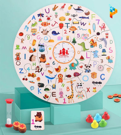 Puzzle 3D en bois le Petit Détective Jeu de Logique Educatif