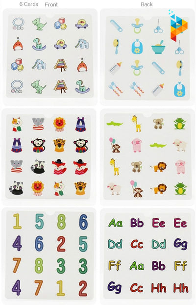 Montessori puzzle en bois jeu de mémoire