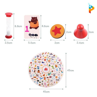 Puzzle 3D en bois le Petit Détective Jeu de Logique Educatif