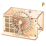 Grande roue Puzzle 3D en bois Boîte à musique