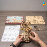 Baliste lourde de siège Puzzle 3D en bois