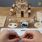 Robot Steampunk boite à musique puzzle 3D en bois-Puzzledebois ™