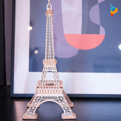 Tour Eiffel puzzle 3D en bois maquette-Puzzledebois ™