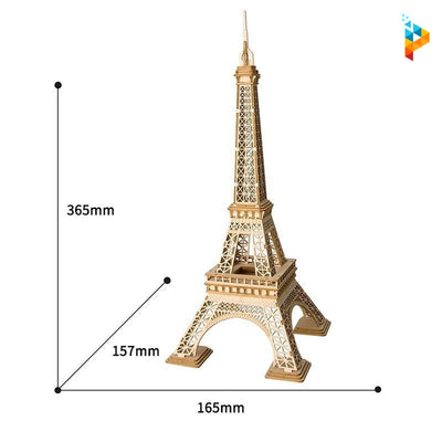 Tour Eiffel puzzle 3D en bois maquette-Puzzledebois ™